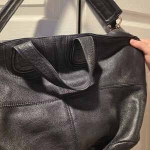 Givenchy Nightingale 2way Shoulder bag Strap Crossbody Black Handbag